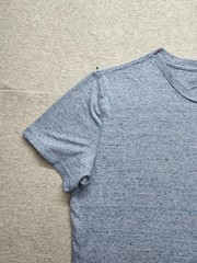 American Eagle Outfitters Men T Shirt M Blue Heather Classic Fit Short Sleeve