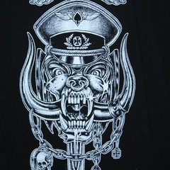 GORGEOUS MOTORHEAD BLACK SKULL CAP SWORD SHORT SLEEVE TEE SHIRT Sz 2XL MINT COND