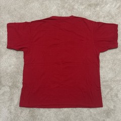 Unique Clothing “abstract Design” Hand Painted XL Red T-Shirt – One Of One Art