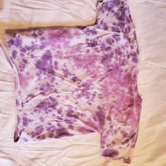 Disney Tie dye Goofy and Max The Perfect Cast XS Extra Small 100% Cottton