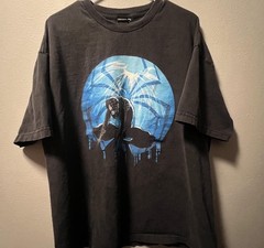 Mad Engine Marvel Spider-Man Graphic Print Crew Neck T-Shirt Black/Blue Men 2XL