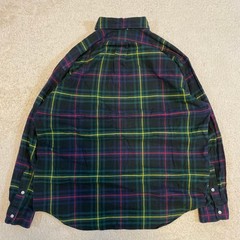Ralph Lauren Polo Blake Flannel Shirt Long Sleeve Check M-L Used For 14Y+ Japan
