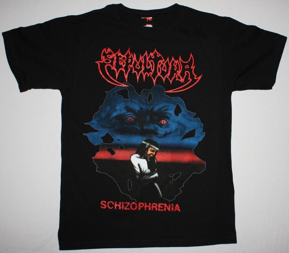 SEPULTURA schizophrenia T Shirt Full Size S-5XL
