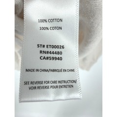 Elwood Men Oatmeal Beige Cotton Henley Long Sleeve Shirt Large ET00026
