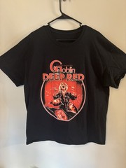 Goblin Deep Red North America Tour 2019 Men’s Black Cotton Graphic T-Shirt XL