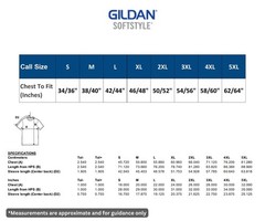 3 Pack Gildan Softstyle T Shirts Mens Short Sleeve Crew Neck Ringspun Cotton Tee