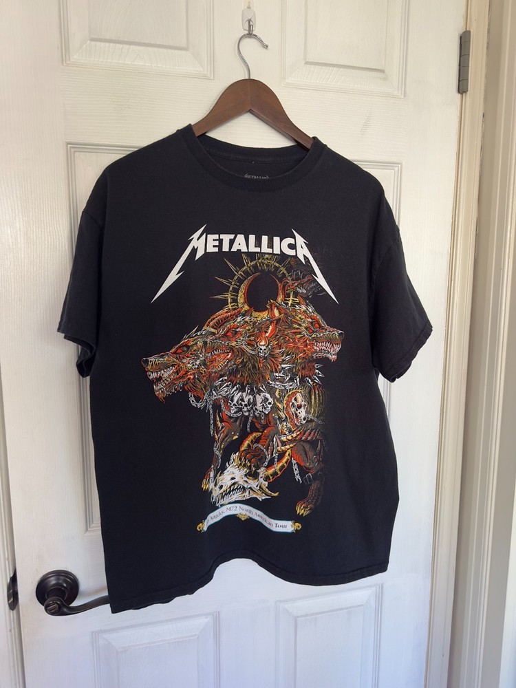 Metallica RARE EXCLUSIVE XL Cerberus Shirt | Los Angeles M72 Tour Night 2 SoFi