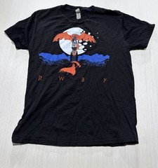 Rooster Teeth RWBY T Shirt Japanese Anime Red Dragon Graphic Adult Size LRG 752