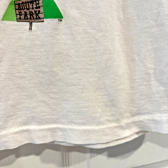 Large Vintage South Park T Shirt Kyle Broflovski KICK ASS HT Evans Cotton READ