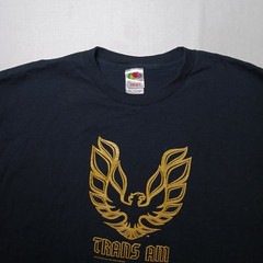 Pontiac Trans Am T Shirt 2XL Black Fruit Of The Loom 100% Cotton Crew