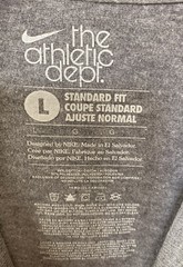 NIKE the athletic dept. ATH DPT Men’s T-Shirt Size L Standard Fit