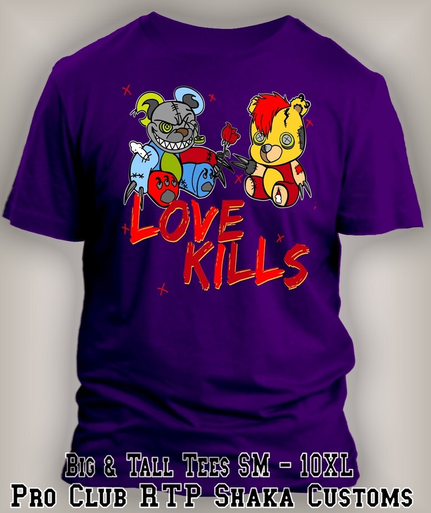 Mens Love Kills Sneaker Tee Shirt To Match J’s Why Not Zer0.4 Big & Tall Sm