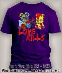 Mens Love Kills Sneaker Tee Shirt To Match J’s Why Not Zer0.4 Big & Tall Sm