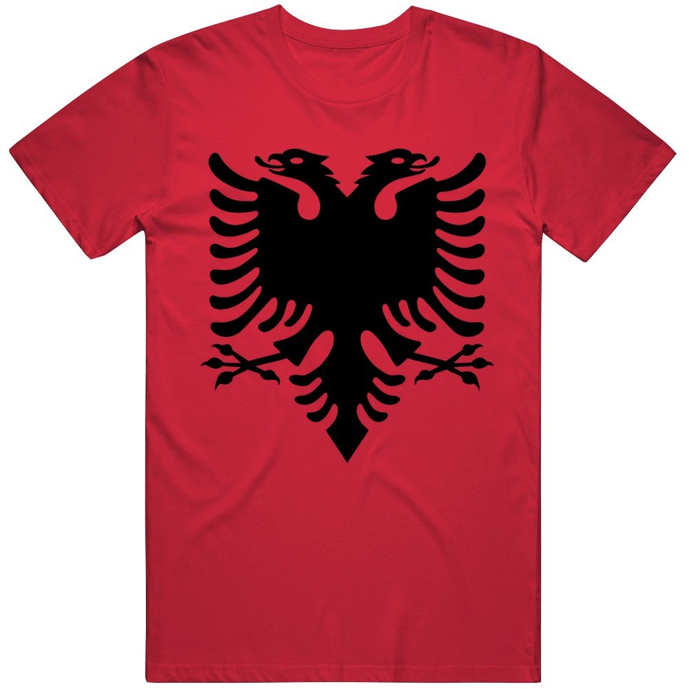 Albania Flag Strong Gift Graphic T Shirt