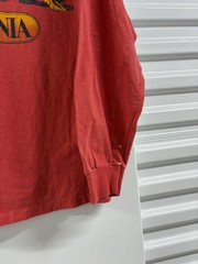 Vintage 70s Huntington Beach California TShirt Surf Tshirt USA SZ m long sleeve