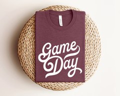 Game Day Comfort Tee Shirt Fan Apparel Soft Relaxed Fit