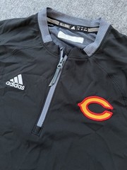 Chicago BearsWindbreaker ShirtMen Med Adidas Swingman NFL Climate Player New