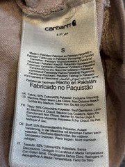 Carhartt K87 Pocket T Shirt Mens Small Loose Fit Heavyweight Tan Heather V20