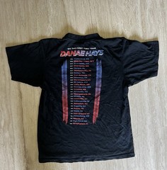 Lane Seven Danae Hays NASCAR Double-Sided Graphic Tee Men’s M Black Cotton