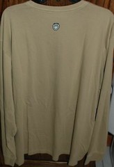 NWT Men’s Life Is Good Ride On Motorcycle Khaki LS Crusher Tee