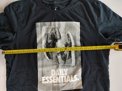 Sz Large Jordan Bred Nike Daily Essentials Sneaker head Men’s Black T-Shirt