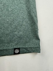 REI Shirt Mens Large Green Solid Tagless Tee Crewneck Hiking Outdoor Co-op