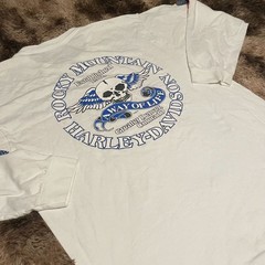 Harley-Davidson Rocky Mountain Greater Denver Colorado Long Sleeve T-Shirt XL