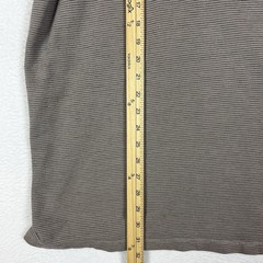 Harley-Davidson Henley Mens 2XL Gray Waffle Knit Long Sleeve Shield Logo