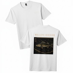 Walleye Division Fishing T-Shirt “Trust The Pattern” Sonar Angler Tee