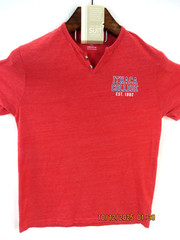 LEAGUE 91 SZ M Polyes/Cotton/Rayon Men’s ITHACA COLLEGE Logo 2 Button T- Shirt