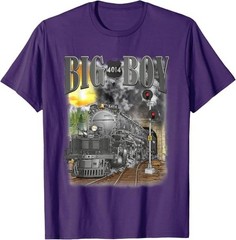 Big Boy 4014 Vintage Steam Locomotive Railroad Train Engine T-Shirt