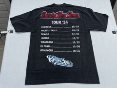 WARREN LOTAS Pumpin Thru Texas T-Shirt Men’s Size L Black Washed