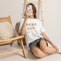 Preschool Teacher Funny Kindergarten Definition T-Shirt