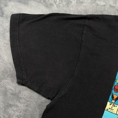 Vintage Marvel Mad Engine Super Heroes Secret Wars Comic T-Shirt Mens XL Black