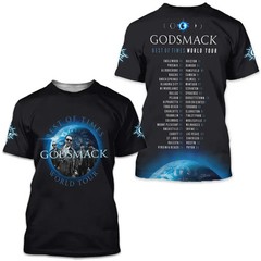 Godsmack 2023 Music Tour 3D T Shirt All Size S to 5XL OM2200