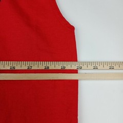 Universal Studios Vintage Sleeveless Shirt Red Made In U.S.A. Men’s Size Large