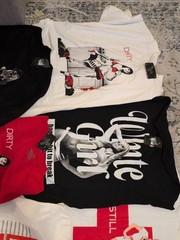 10X Two In The Shirt “Tits” Tees New All XL READ 8 TAGS 2 WITHOUT BUT NEW RARE