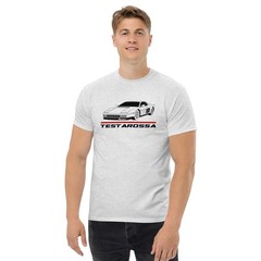 For Ferrari Testarossa 1984 Fans Flat 12 Iconic Supercar T-Shirt Birthday