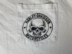 Harley Davidson New Orleans Louisiana White Long Sleeve Shirt Men’s Size Large