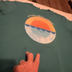 Santa Monica ‘Heal the Bay’ 40 Years California Coastal Cleanup Day Shirt XL Vtg