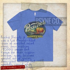 Peaches Records & Tapes 1975 Vintage Men’s T-Shirt