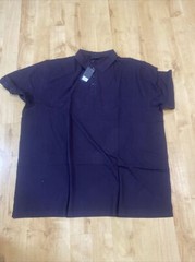Espionage Men’s Collared T Shirt Size 5XL Navy Blue Damson
