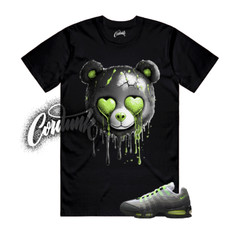 Air Max 95 Big Bubble Neon Black Yellow Cool Grey 2025 T Shirt Match SLB