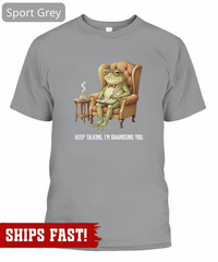 Unhinged Frog Shirt, Behavior Analyst Gift Keep Talking Im Diagnosing You, Funny