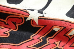 NEW Hell Studios star t-shirt men new Tee Rotten Side Face Logo Wash T-shirt