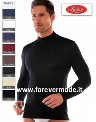Men’s Liabel Long Sleeve Turtleneck Sweater In Wool Blend Art 5149-163