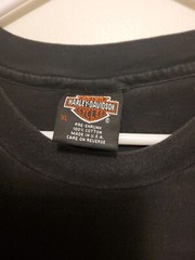 Vintage 1995 Harley Davidson Motor Shop St Maarten N-A Shirt Sz XL Hanes Beefy-T