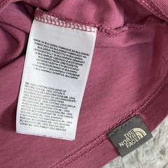 The North Face T Shirt Mens 2XL Pink Logo Short Sleeve Outdoors Hiking Walking