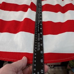 Ivy Crew Med Short Sleeve Men Dress Shirt 100% Cotton American Flag 4th July
