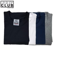 Pro Club Men’s Heavyweight Cotton Short Sleeve Crew Neck T-Shirt